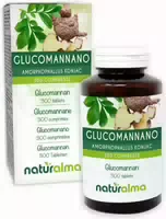 Naturalma Glucomannan Amorphophallus Konjac Tabletten 300 st