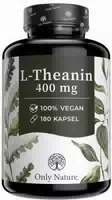 Only Nature 400 mg l Theanin Kapseln Hochdosiert 180 st in Deutschland Produziert l Theanin
