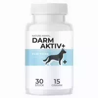 Nature Animal Darm Aktiv | Futterzusatzmittel für Hunde bei Magen & Darm Beschwerden