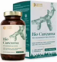 Nature Basics Bio Curcuma mit Schwarzem Bio Pfeffer Vegan