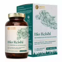 Nature Basics Hochwertiges Bio Reishi Vegan Im Braunglas