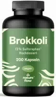 Nature Flow Brokkoli Kapseln Hochdosiert 200 Kapseln 3 Monate Vorrat