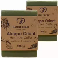 Nature Heart Aleppo Seife Orient Hautrein