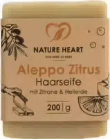 Nature Heart Aleppo Seife Zitrus Haarseife