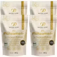 Nature Heart Flohsamenschalen Bio