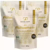 Nature Heart Flohsamenschalen Bio