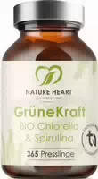 Nature Heart Grüne Kraft Bio Chlorella & Spirulina