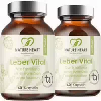 Nature Heart Leber Vital mit 9 Pflanzenextrakten