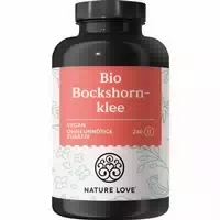 Nature Love Bio Bockshornklee Kapseln 240 Stück 2600mg Je Tagesdosis 650mg Kapsel Fenugreek