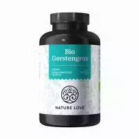 Nature Love Bio Gerstengras 180 Kapseln 500mg Pro Kapsel Aus Deutschem Anbau