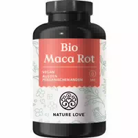 Nature Love Bio Maca Rot 180 Kapseln 3000mg Pro Tagesdosis Entspricht 12 000mg Maca Wurzel