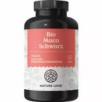 Nature Love Bio Maca Kapseln Schwarz 3000 Mg Je Tagesdosis 180 Kapseln