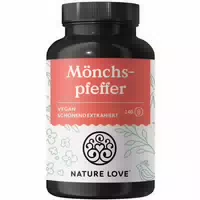 Nature Love Mönchspfeffer Kapseln 240 stk 4:1 Extrakt Original Vitex Agnus Castus 10mg Kapsel