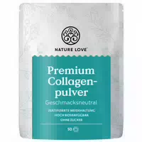 Nature Love Veganes Kollagen 500g Kollagen Himbeer Pflanzliche Alternative zu Collagen Pulver