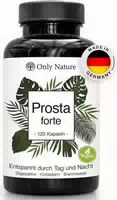 Only Nature Prosta Kapseln Einzigartige mit Kürbis, Sägepalm, Brennnesselwurzel und Vitamin E