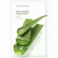 Nature Republic Real Nature Aloe Sheet Mask – Beruhigende & Feuchtigkeitsspendende Tuchmaske