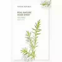 Nature Republic Real Nature Tea Tree Sheet Mask – Klärende Tuchmaske Mit Teebaum