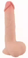 Naturdildo „dildo With Moveable Skin“ Mit Saugfuß