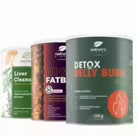 Natures Finest Detox Fat Burn Starterset Für Fettverbrennung & Entgiftung