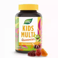 Kids Multi Gummies I Multivitamin für Kinder Ab 4 Jahren I 14 Nährstoffe I Orangen , Trauben , Ki