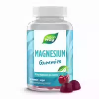 Zuckerfreie Magnesium Gummibärchen Für Erwachsene & Kinder I 180 Mg Magnesiumcitrat I Kirsch Gesc 60 St
