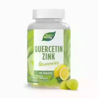Quercetin Zink Gummies I 125 Mg Quercetin I Zitronen Geschmack I Vegetarisch I 60 Stk 60 St