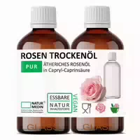 Naturmedin Gesichtsöl Rosen Trockenöl Glas