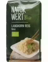 Naturwert Bio Langkorn Reis Natur
