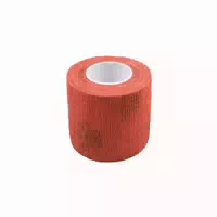 Natusol Kohäsive Bandage Rot mit Pfoten, 5 cm X 4,5 M, Set I