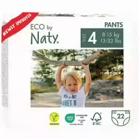 Naty Babypflege Höschenwindeln: Größe 4 Maxi Maxi Plus