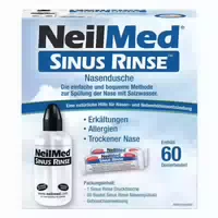 Neilmedâ Sinus Rinse Nasendusche 60 Dosierbeutel Nasenspã¼lsalz