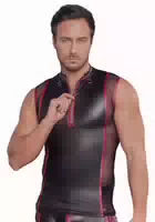 Shirt im 2 Farbigen Mattlook mit Netzeinsätzen
