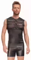 Top aus Elastischem Powernet und Trendigem Mattlook