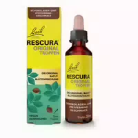 Bach Rescura Schokolade Pfefferminz Tropfen Alkoholfrei 20 ml