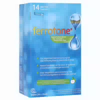 Ferrotone Natürliches Eisen Mit Vitamin C, Apfelgeschmack 14x25 Ml Beutel