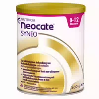 Neocate Syneo Spezialnahrung bei Kuhmilcheiweißallergie