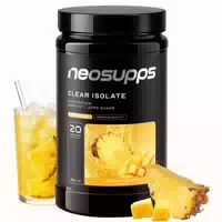 Neosupps Clear Whey Isolat Mango Pinapple, 500g, Protein Pulver, Abnehmen und Muskelaufbau