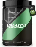 Neosupps Creatin Monohydrat Pulver, 500g, 100 % Reines Kreatin ohne Zusatzstoffe