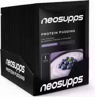 Neosupps, Pudding Blueberry, 15 X 30g, Eiweißpudding, High Protein Dessert
