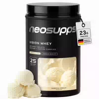 Neosupps Vision Whey Protein Vanilla Cream, 750g, Protein Pulver für Proteinshakes