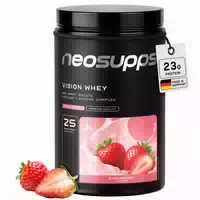 Neosupps Proteinpulver Strawberry, 750g, Whey Protein Pulver