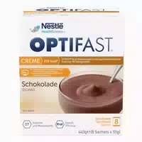 Optifast Creme Schokolade 8x55 G