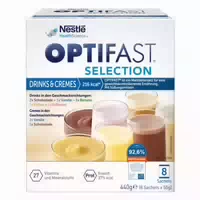 Optifast Selection Drinks & Cremes 8x55 G