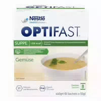 Optifast Suppe Gemüse 8x55 G