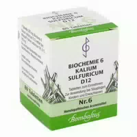 Biochemie 6 Kalium Sulfuricum D12 Tabletten