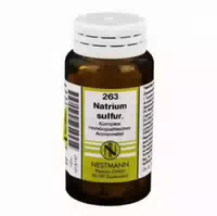 Natrium Sulfuricum Komplex Nr 263 Tabletten 120 St Tabletten