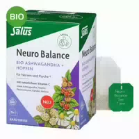 Neuro Balance Bio Ashwagandha Hopfen Tee Salus 15 st