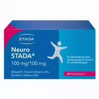 Neuro Stada 100 Mg 100 Mg Zur Behandlung Eines Nachgewiesenen Vitamin B1 Und B6 Mangels