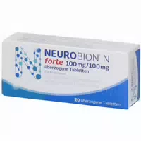 Neurobion N Forte Überzogene Tabletten 20 st Überzogene Tabletten
