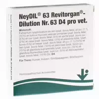 Neydil Nr 63 Revitorgan Dil D 4 Pro Ampu 5x2 Ml